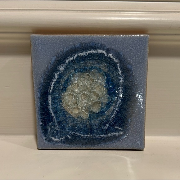 Anthropologie Molten Rock Coaster - Periwinkle - Picture 2 of 3
